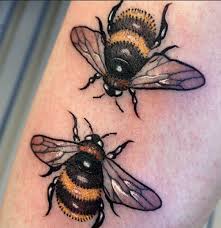 Bee Tattoo Daniel Danckert Bee Tattoo Bumble Bee Tattoo Body Art Tattoos