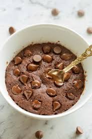 Coconut macaroons meet dark chocolate truffles in these little treats. 100 Calorie Chocolate Mug Cake No Egg No Milk The Big Man S World