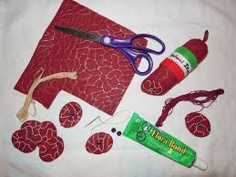 Diy Felt Salami This Is Textured Felt From Michaels I Stitched White Floss Through The Veins To Make It Lo Felt Food Felt Toys Patterns Felt Food Patterns