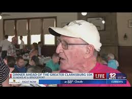 Live from dinner ahead of annual Greater Clarksburg 10k race