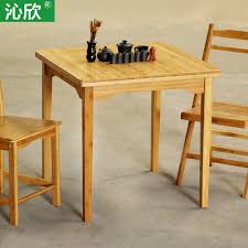 Grâce à des dimensions généreuses, cette table de salle à manger n'en est pas moins une table design, grâce à des matériaux d'une grande qualité. Qin Yan Grande Table Carree En Bambou Table A Manger En Bois Minimaliste Moderne Mode De Maison Simple Quatre Petites Tables A Manger Fils Aliexpress