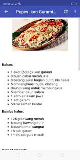 Lagu ikan kaloi bawang putih bawang merah. Aneka Resep Pepes Yang Lezat For Android Apk Download