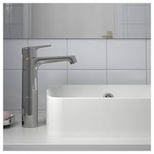 Brogrund Faucet Tall Chrome Plated Ikea Bathroom Faucets Faucet Bathroom Countertops