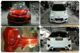 honda jazz ge and gk custom body kit by nks design thailand contact nksimportexport hotmail com website www nekketsu racing com fanpage www fb com nek