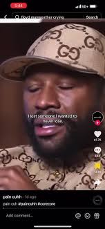 Floyd Crying After Losing