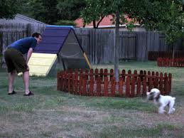 Playful geometry breaks this backyard into dining and seating circles. Diy Dog Agility A Frame 7 Steps With Pictures Instructables