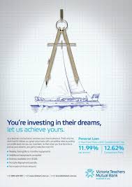 Victoria Teachers Mutual Bank Compass Print Ad By 10 Feet Tall