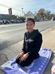 This past week we had one young lady, Addison Herring Greater Pink Hill  Junior Majestic, after being in four area parades decided to watch a parade  in person. She took the opportunity