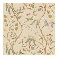 Adam S Eden Taupe Botanic Style Wallpaper Sample Wallpaper Wallpaper Samples Morris Wallpapers