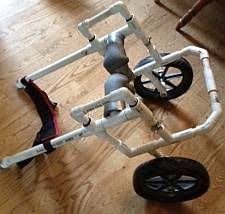 Introduction to building your own doggie wheelchair. Dog Wheelchairs Dog Wheelchair Diy Dog Wheelchair Diy Dog Stuff