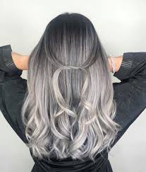 Black And Silver Hair Color Ideas Mesmerizing Silver And Black Hair Color Ideas To Bolden Up Your Look In 2020 Black And Silver Hair Hair Color Hair Color For Black Hair
