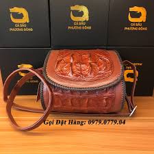 Túi Bầu Da Cá Sấu (B3) - Cá Sấu Phương Đông - 0979077904