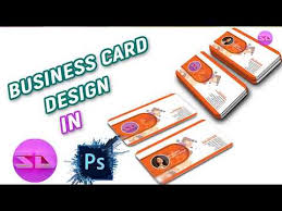 From your photoshop screen, select file » new. Business Card Design Youtube