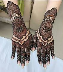 Black mehndi designs look the best when they are not covering the hands completely. 100 Latest Bridal Mehndi Designs 2021 Images Inspirations Top Wedding Mehndi Designs For 2021