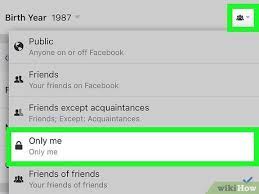 Open the facebook app on your mobile and go to your profile. How To Hide Your Birthday On Facebook With Pictures Wikihow
