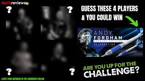 More images for andy fordham 2019 » Win Andy Fordham Darts Guess The 4 Darts Players Darts Reviews Tv
