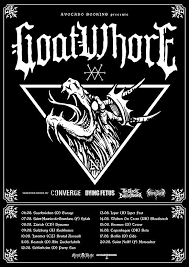 Goatwhore Announces European Summer Dates And Festivals Summer Tour Tour Posters Concert Posters