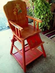 Antique High Chair That Folds Down Into A Desk On Wheels Antique High Chairs Dining Room Chair Cushions Chairs For Small Spaces