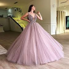 2019 A Line Elegant Sparkly Gorgeous Princess Prom Gown Purple Stunning Prom Dresses Wedding Gown Typ1162 Prom Dresses Ball Gown Prom Dresses Sleeveless Ball Gowns Prom