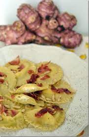 Le Pellegrine Artusi Ravioli Di Topinambur E Crescenza Ravioli Di Ravioli Idee Alimentari
