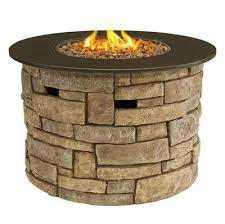 The forest ridge fire pit table will make anyone at your next outdoor gathering feel right at home. Bond Canyon Ridge 50 000 Btu Round Liquid Propane Gas Fire Pit Table Fire Pit Furniture Round Fire Pit Propane Fire Pit
