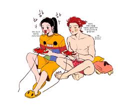 지는사람은 옷벗기게임~>,<