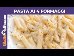 Pasta Ai 4 Formaggi Primo Piatto Veloce E Gustoso Youtube Piatti Veloci Primi Piatti Cibo Etnico