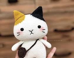 4 Cat Head Crochet Pdf Pattern Instant Download Modeles De Crochet Crochet Et Modeles D Animaux Au Crochet