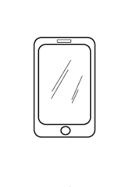 Iphone Coloring Page For School Year Selfie Schulstart Schule