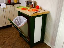 With lots of colors/finishes available, it's easy to make them blend in and be an extension of your kitchen. How To Build A Trash Bin With A Butcher Block Countertop How Tos Diy