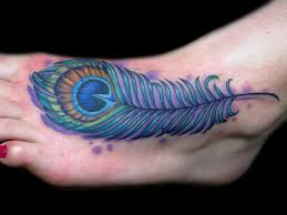 Stunning peacock feather tattoo on arm of girl. Peacock Feather Tattoos Designs Ideas And Meaning Tattoos For You