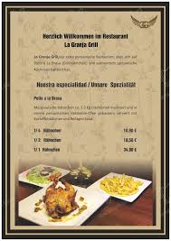 Check spelling or type a new query. Menu At La Granja Grill Restaurant Berlin 103 Emmentaler Strasse