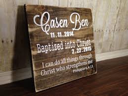 Discover a sweet gift idea for his baptism. Popular Items For Custom Wood Sign On Etsy Custom Rustic Wood Signs Superior Custom Rustic Wood Signs All Baptism Gifts Rustic Gift Personalized Baptism Gift
