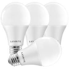 Luxrite A19 Led Dimmable Light Bulbs 15w 100 Watt Equivalent 4000k Cool White 1600 Lumens E26 4 Pack Walmart Com Walmart Com