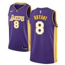 Bryant flew through the air in 1997 wearing this purple kit, dropping hammers to win the slam dunk contest at only 18 years old. Nike Los Angeles Lakers 8 Kobe Bryant Purple Jersey Basketball Apparel Jerseys