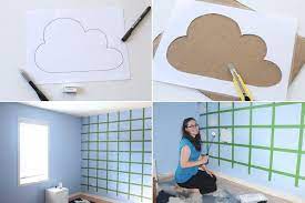 Mehr babys bedeuten gleichzeitig auch mehr babyzimmer! Wolken Im Kinderzimmer Selber Malen Kinder Zimmer Kinderzimmer Kinderzimmerdekoration