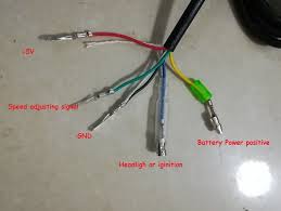 Here is a wiring diagram. 24 36 48v Electric Scooter Twist Throttle 3 Wire Speed Control Power Display Led Display Led Display Controllerdisplay 3 Aliexpress