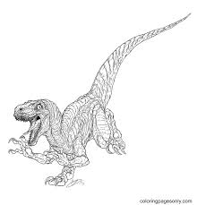 Our new, inspirational and relaxing coloring book for adults is designed for all creative souls who adore the jurassic era. Free Jurassic World Dinosaur Coloring Pages Jurassic World Coloring Pages Coloring Pages For Kids And Adults