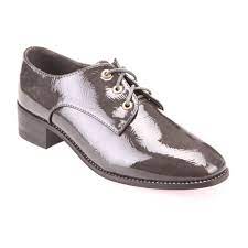 Derbies Gris Effet Plisse Femme Pas Cher La Modeuse