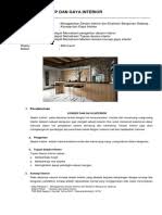 Bab 4 konsep dan gaya interior perancangan desain interior modern merupakan perancangan yang diawali dengan tahapan konsep desain. Konsep Dan Gaya Interior