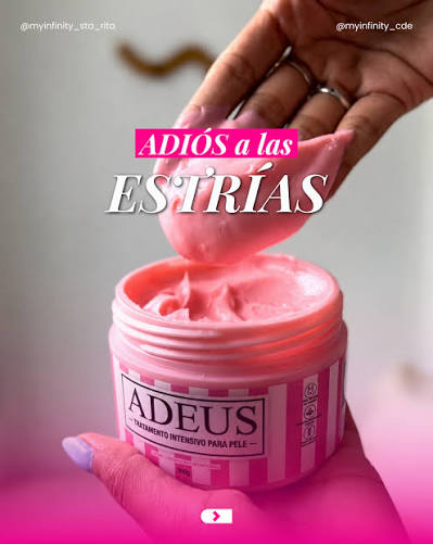 🇧🇷🔥¿Qué es ADEUS? ¿Y para qué sirve? #Para las que preguntan qué es la  crema rosa. Son cremas termogenicas que activan la circulación y ayudan a  mejorar la visibilidad de la piel.