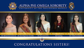 UP Manila Alpha Phi Omega Sorority