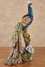 Royal Beauty Peacock Table Sculpture Peacock Art Peacock Wall Art Bird Sculpture