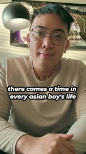 Asian Decides If He Wants His Hair Up or Down