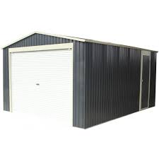 Damit eine garage aus metall besonders langlebig wird, sollten sie sie mit einem kondenswasserschutz. Garage Metall Anthrazit 19 52m Sektionaltor Verankerungskit X Metal