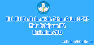 Soal yang admin bagikan ini diharapkan memberikan bantuan bagi bapak dan ibu yang belum memiliki atau membuat soal untuk kegiatan penilaian akhir tahun semester genap atau ulangan kenaikan kelas semester 2. Kisi Kisi Pat Ipa Kelas 8 Kurikulum 2013 Tahun 2021