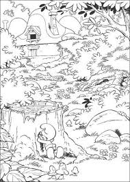 Sporty smurf coloring pages play soccer. Kids N Fun Com 59 Coloring Pages Of Smurfs