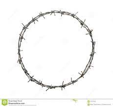 Barbed Wire Circle Isolated On White Background Sponsored Sponsored Advertisement Wire Backgr Infographic Design Inspiration Circle White Background
