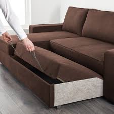 Vilasund Bettsofa Recamiere Borred Dunkelbraun Ikea Deutschland