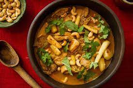 Coconut Chicken Curry With Cashews Recipe Nyt Cooking